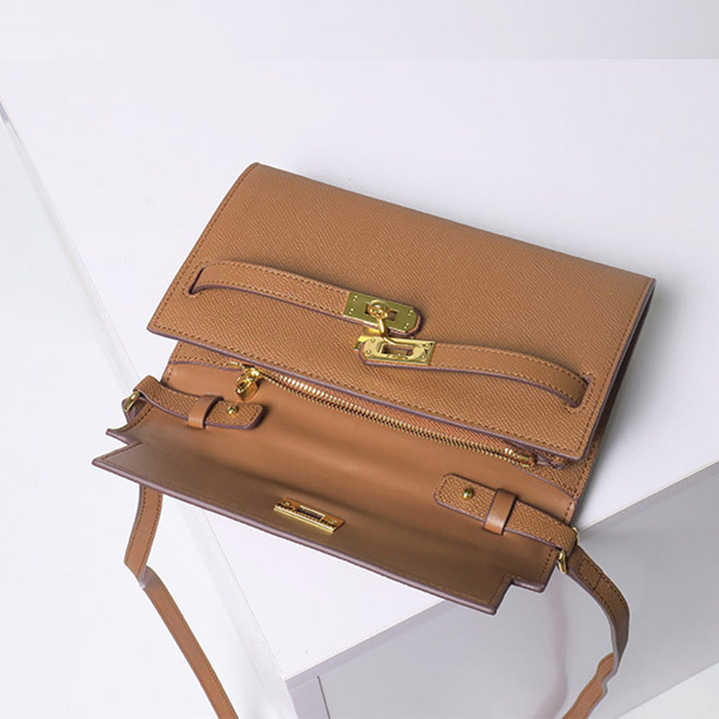 Leather Kelly to Go Long Wallet Girls Clutch Bag Luxury Shoulder Bag