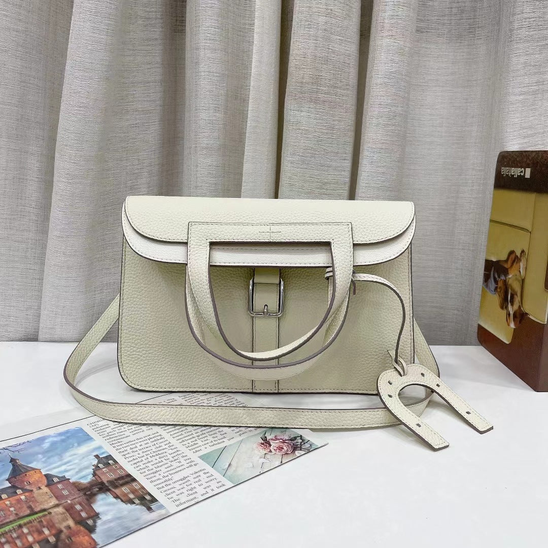 Top Grain Leather Inspired Mini Halzan Bag Handbags for Woman Shoulder Bag