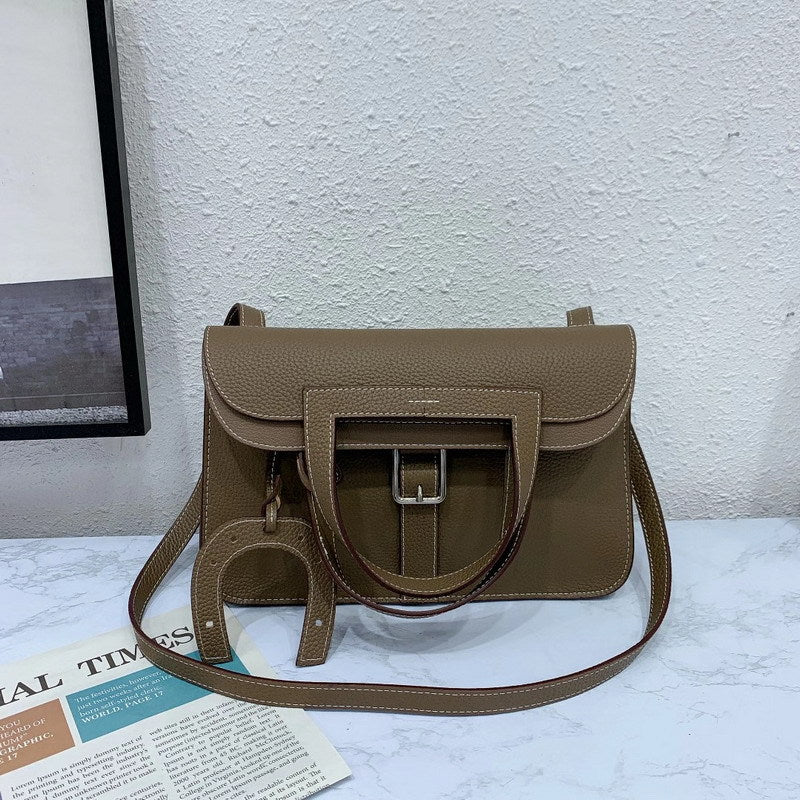 Top Grain Leather Inspired Mini Halzan Bag Handbags for Woman Shoulder Bag