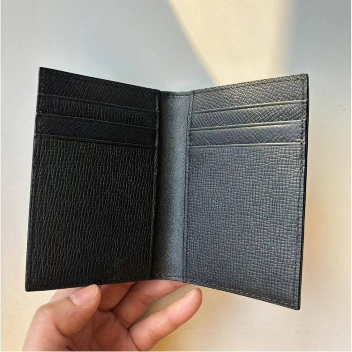 POPSEWING® Leather Bifold Small Card Wallet