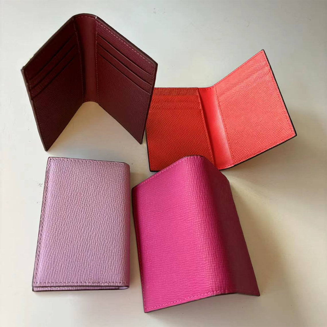 POPSEWING® Leather Bifold Small Card Wallet