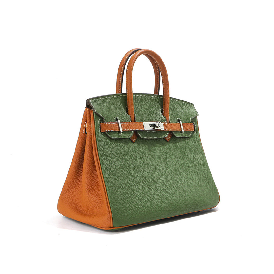 Top Grain Leather X-large Inspired Birk Handbag