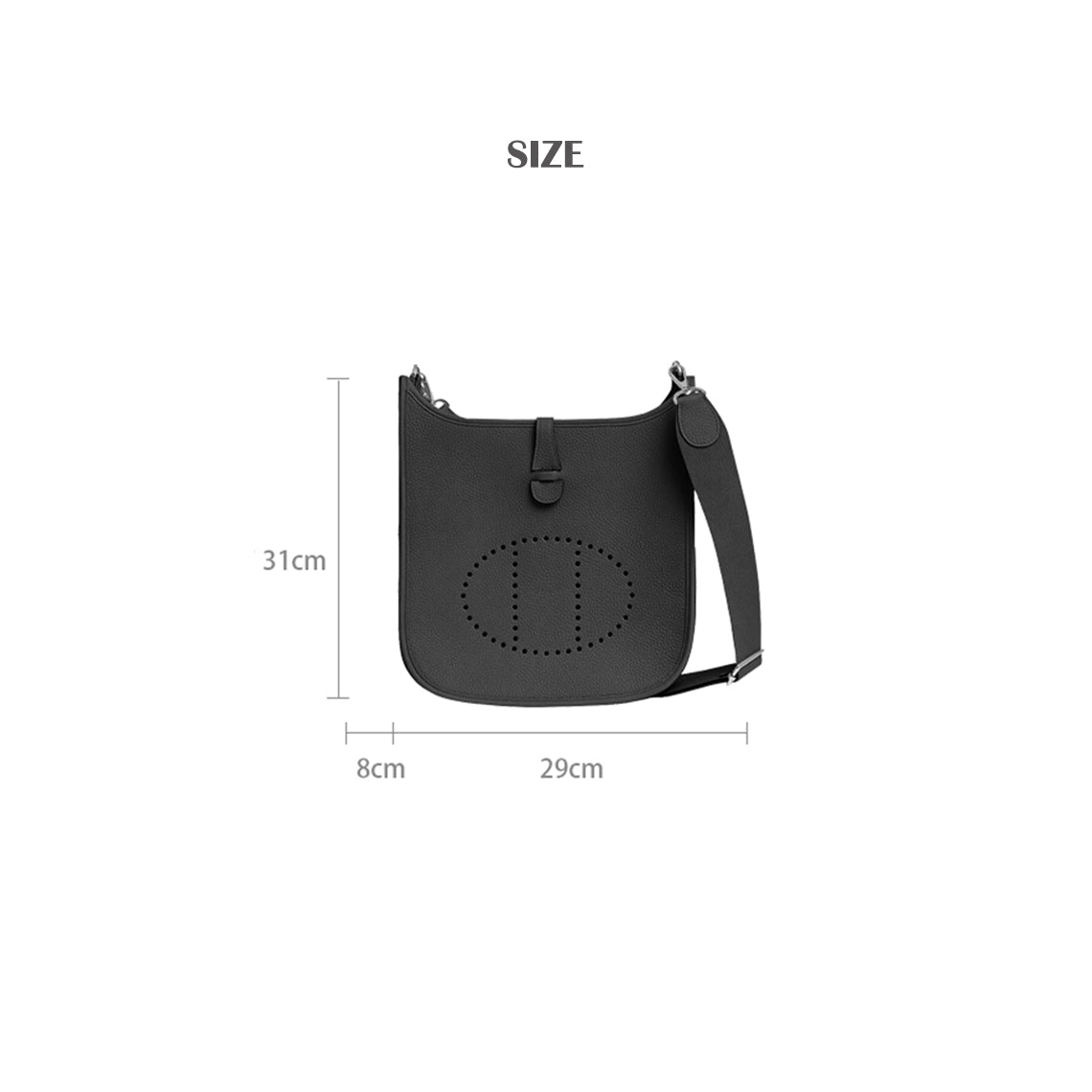 POPSEWING® Full Grain Leather Inspired Eveline 29 Bag DIY Kits