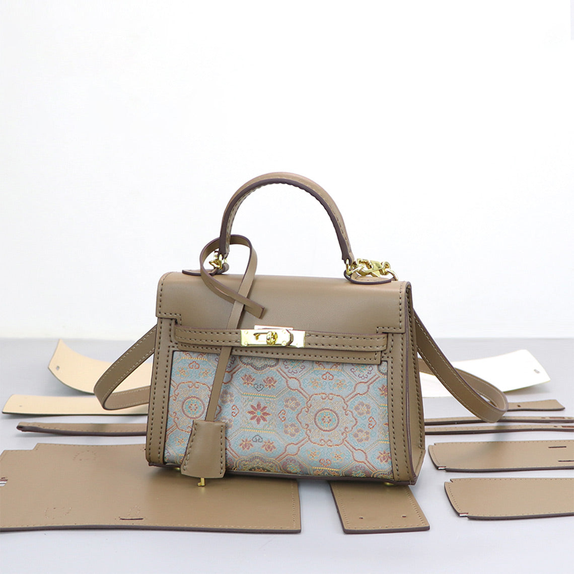 DIY Handmade Leather Bag for Women | Leather Bag Making Patterns - POPSEWING®