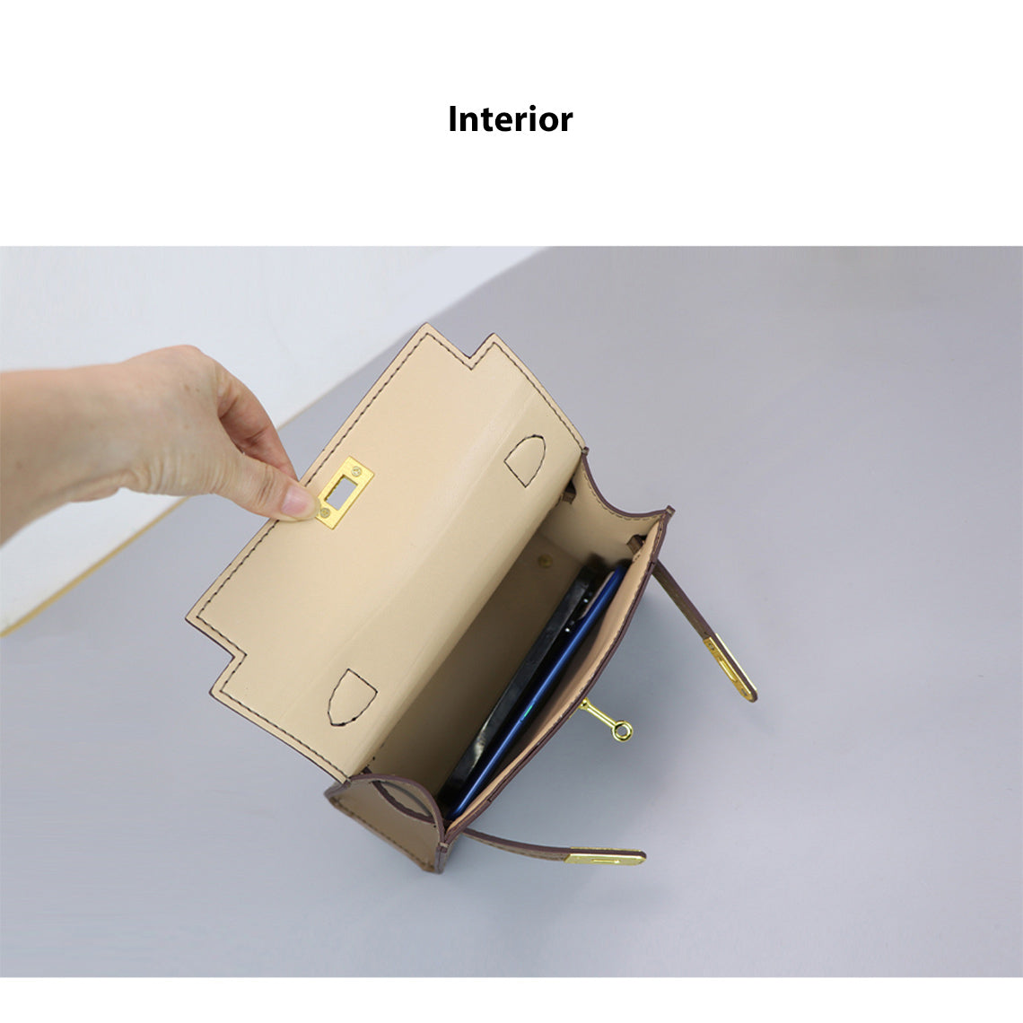 POPSEWING® Leather Dustbag Recycle Kylie Bag DIY Kit