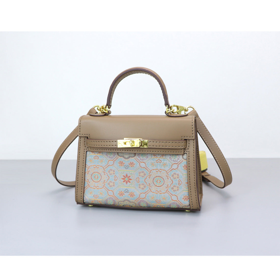DIY Handmade Mini Kelly Bag | A Leather Kit to Make Your Own Bag - POPSEWING®