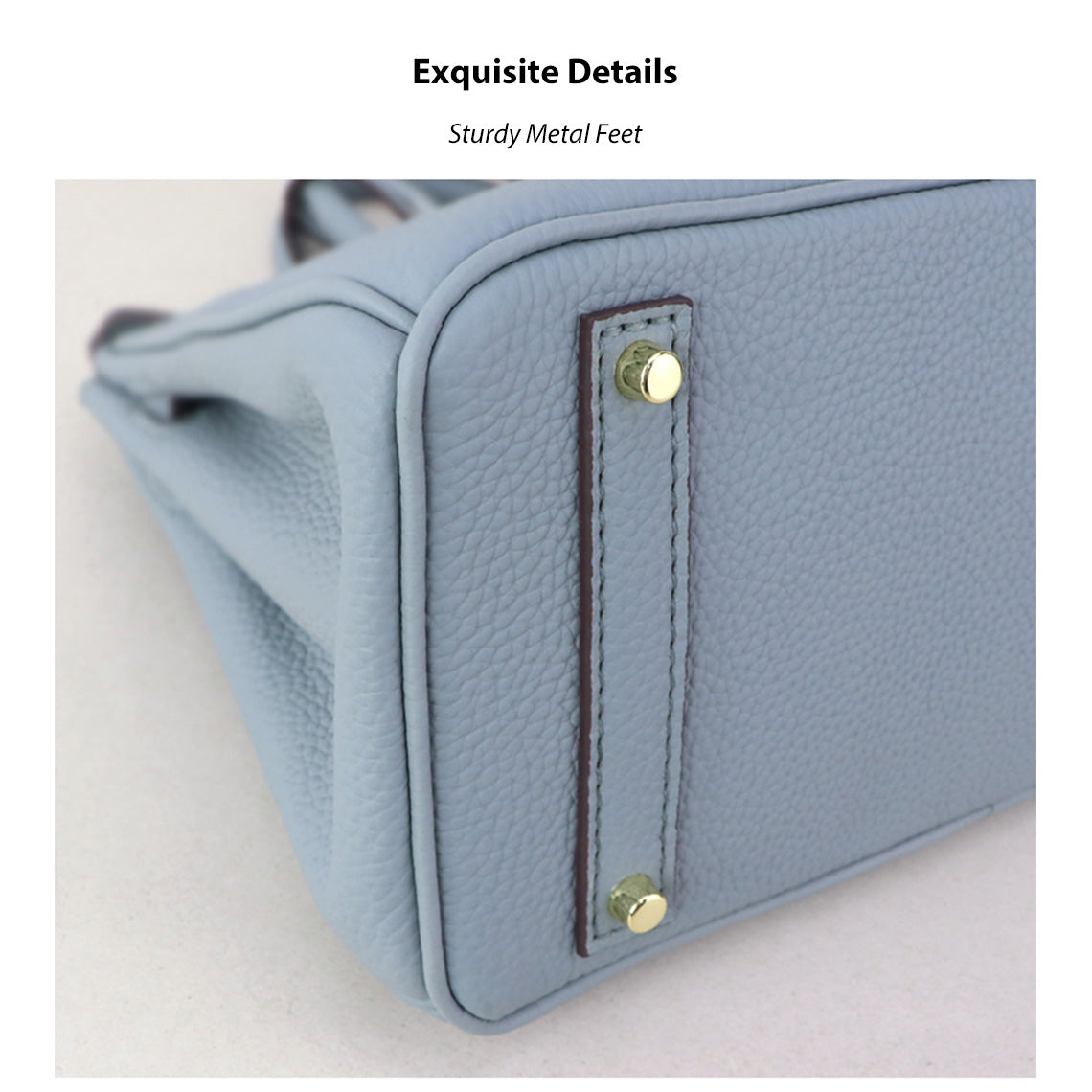 POPSEWING® Top Grain Leather New Platinum Bag DIY Kit