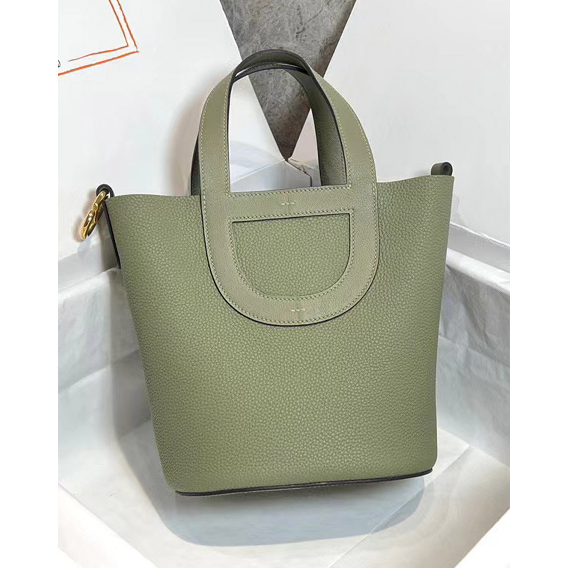 POPSEWING® Full Grain Leather Inspired Loop Handbag - Advanced DIY Kit