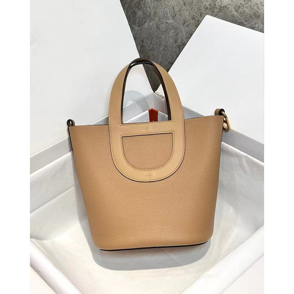 POPSEWING® Full Grain Leather Inspired Loop Handbag - Advanced DIY Kit