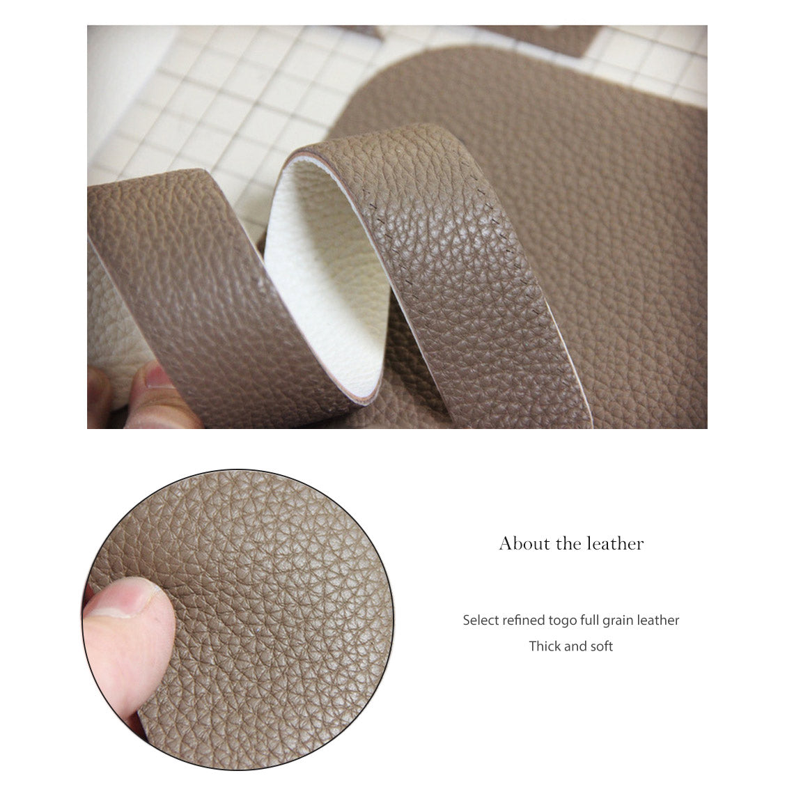 Semi-finished DIY Leather Bag Kit | POPSEWING® DIY Bag Kits Leather