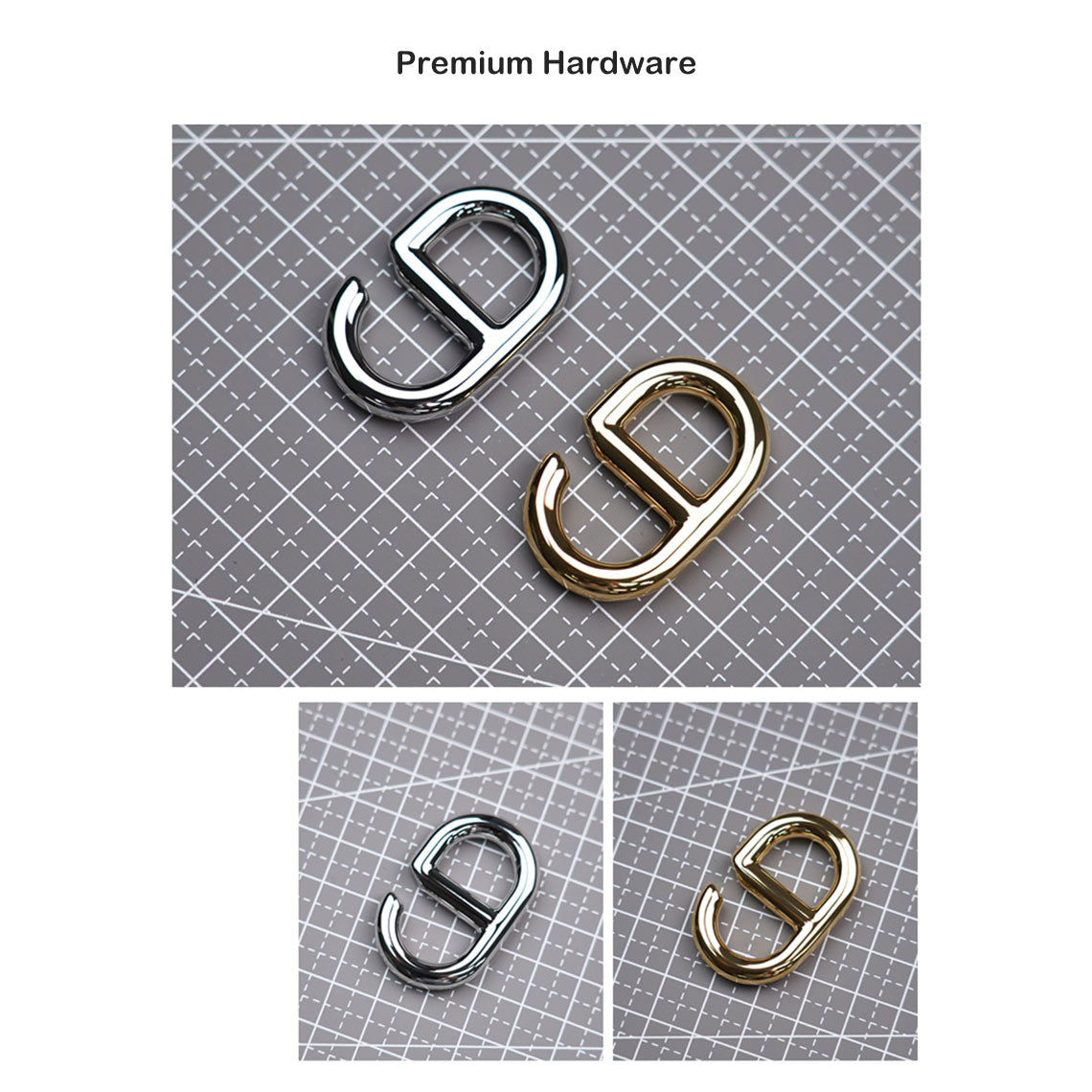 POPSEWING® Full Grain Leather Inspired Loop Handbag - Advanced DIY Kit