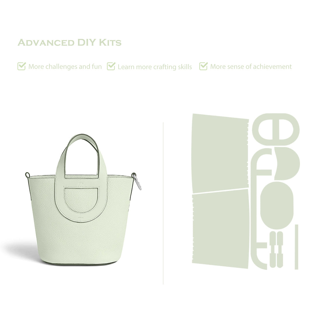 DIY Bucket Bag Leather Kit | POPSEWING® Advanced DIY Projects - POPSEWING®