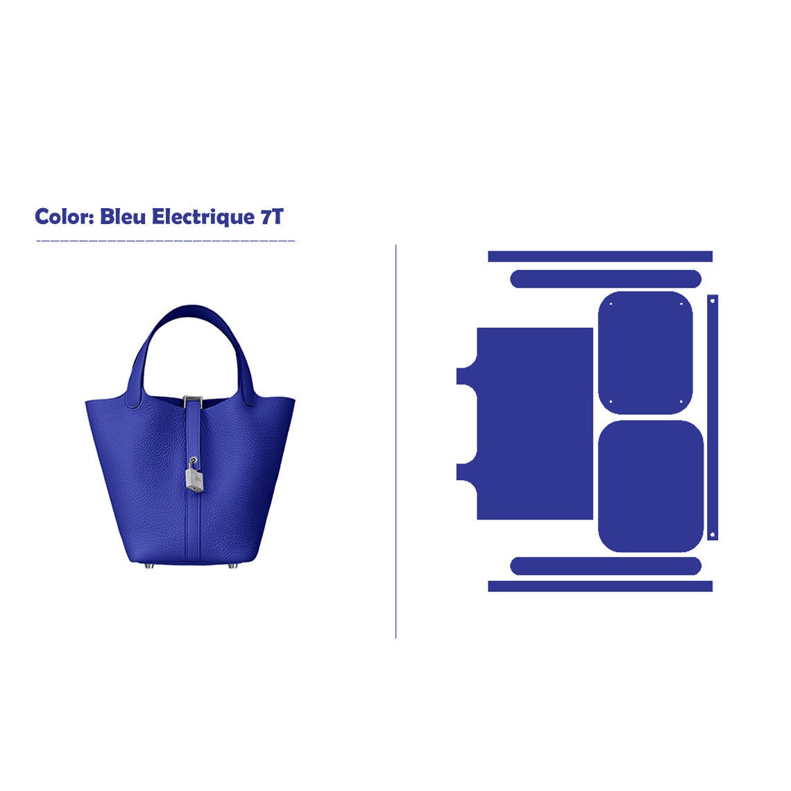POPSEWING® Full Grain Leather New Lock Tote Bag - Advanced Kits