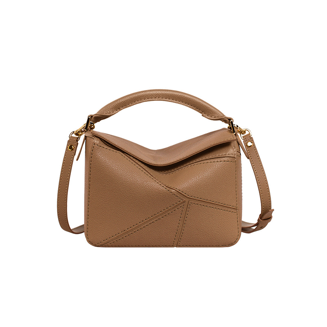 POPSEWING® Leather Geometry Crossbody Bag DIY Kit