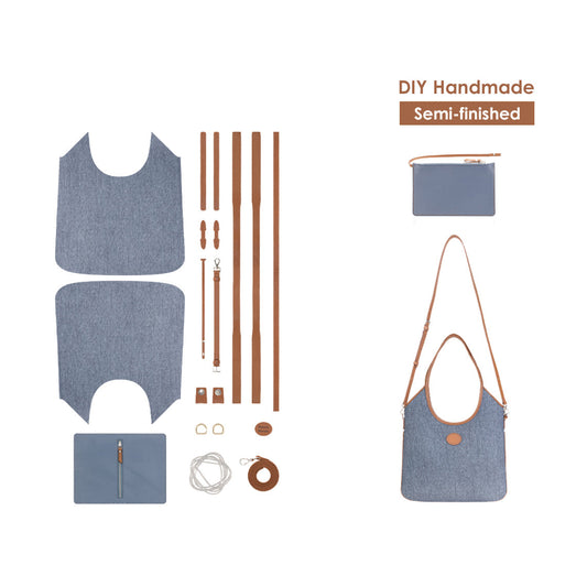 DIY Shoulder Bag Kit | Inspired Ivy Shoulder Bag DIY Kits - POPSEWING®