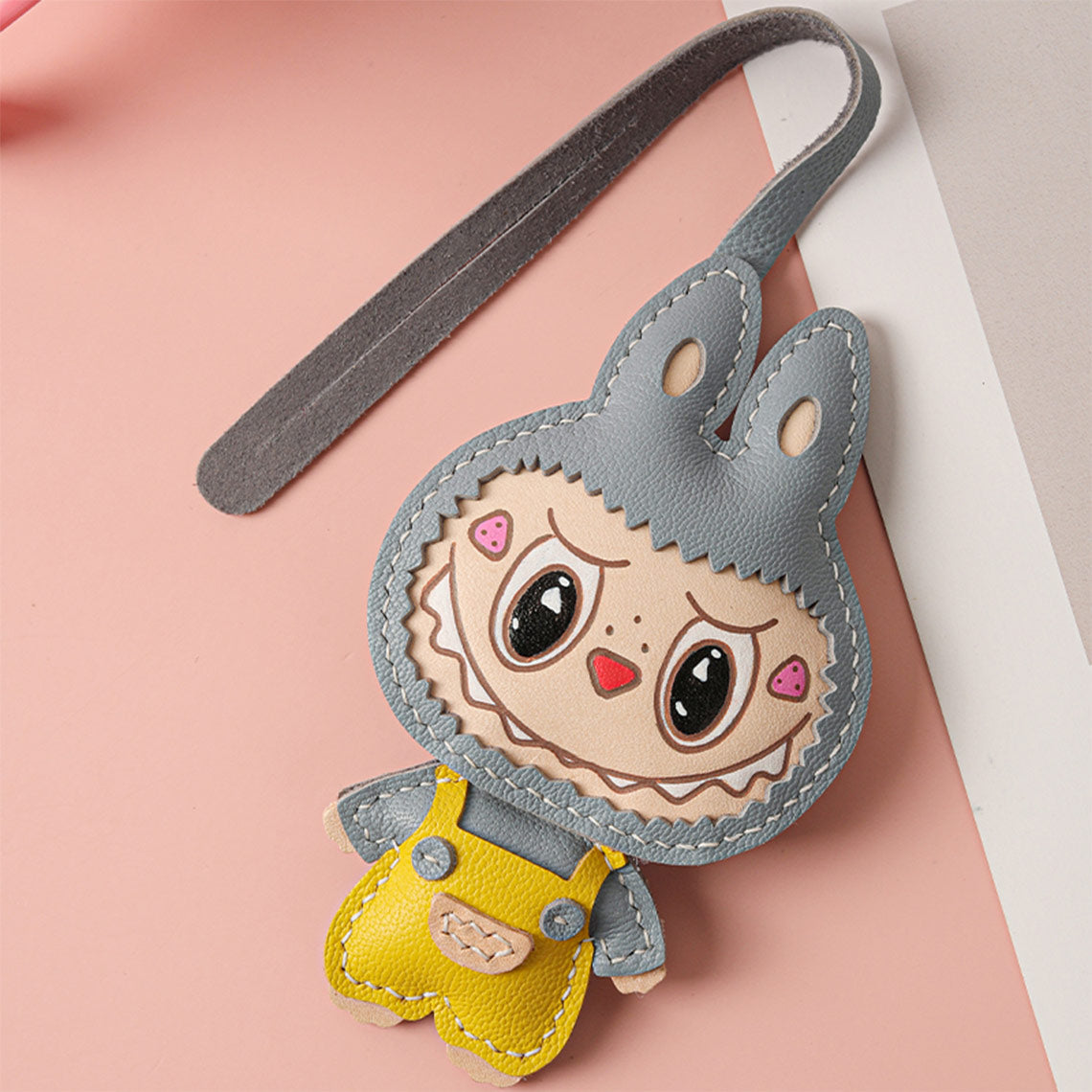 Grey Monster Doll Keychain DIY Kit | Beginner DIY Projects - POPSEWING®