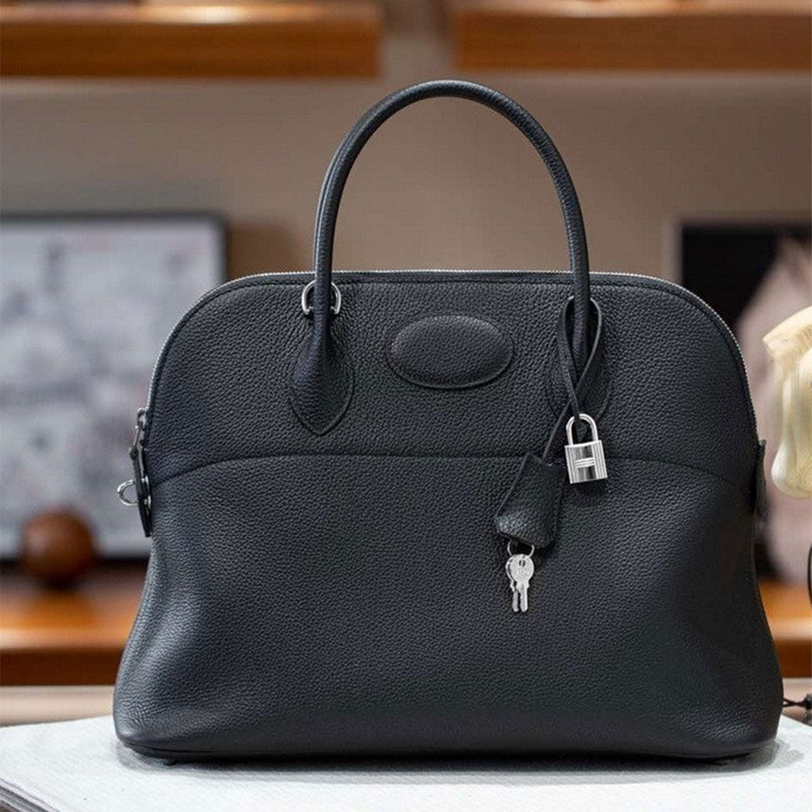 Top Grain Leather Inspired Boli Handbag