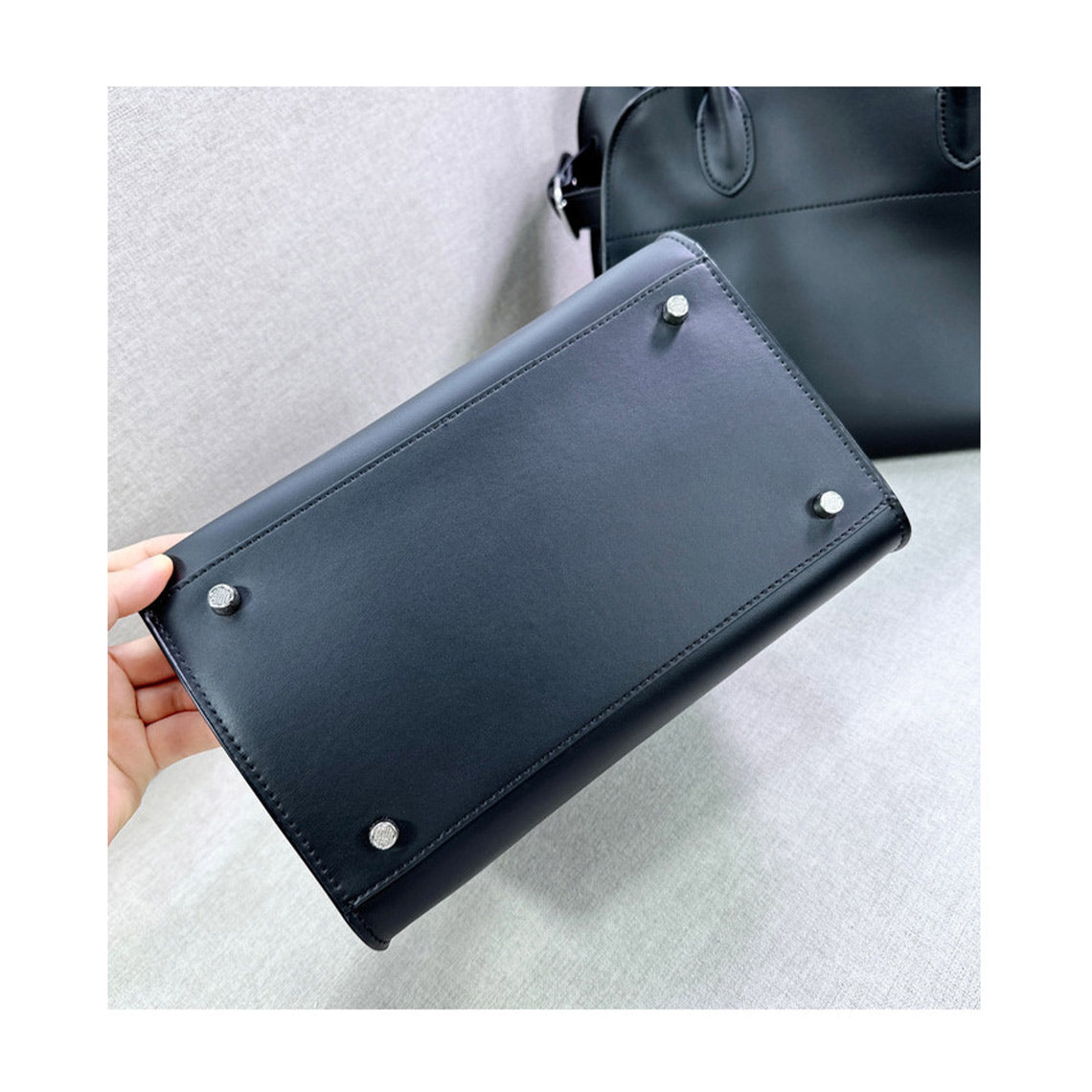 Leather Inspired Margaux Tote Bag