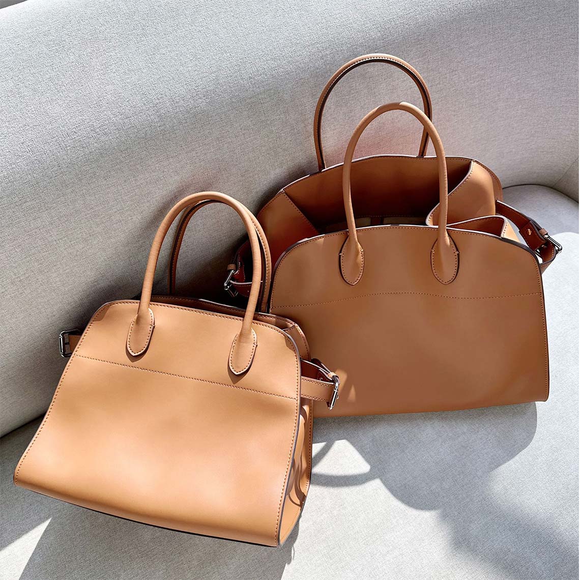 Leather Inspired Margaux Tote Bag