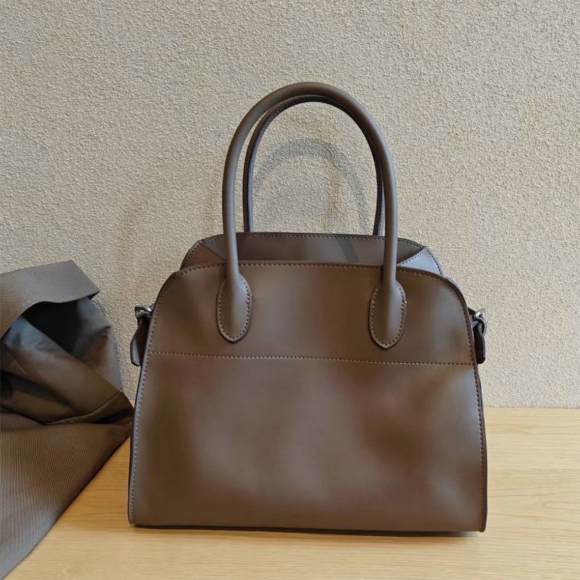 Leather Inspired Margaux Tote Bag