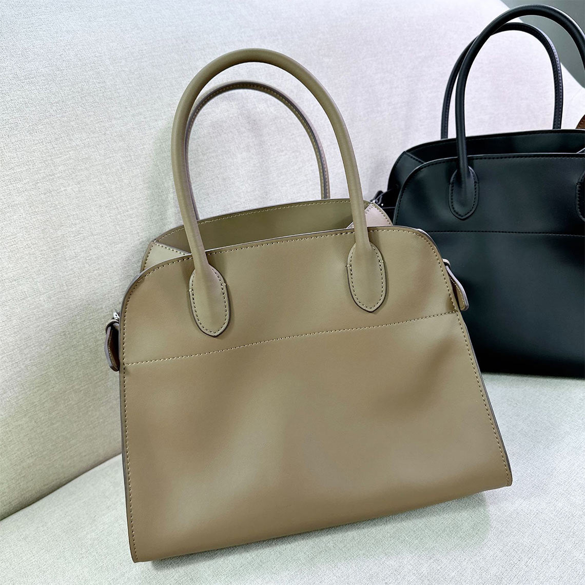 Leather Inspired Margaux Tote Bag