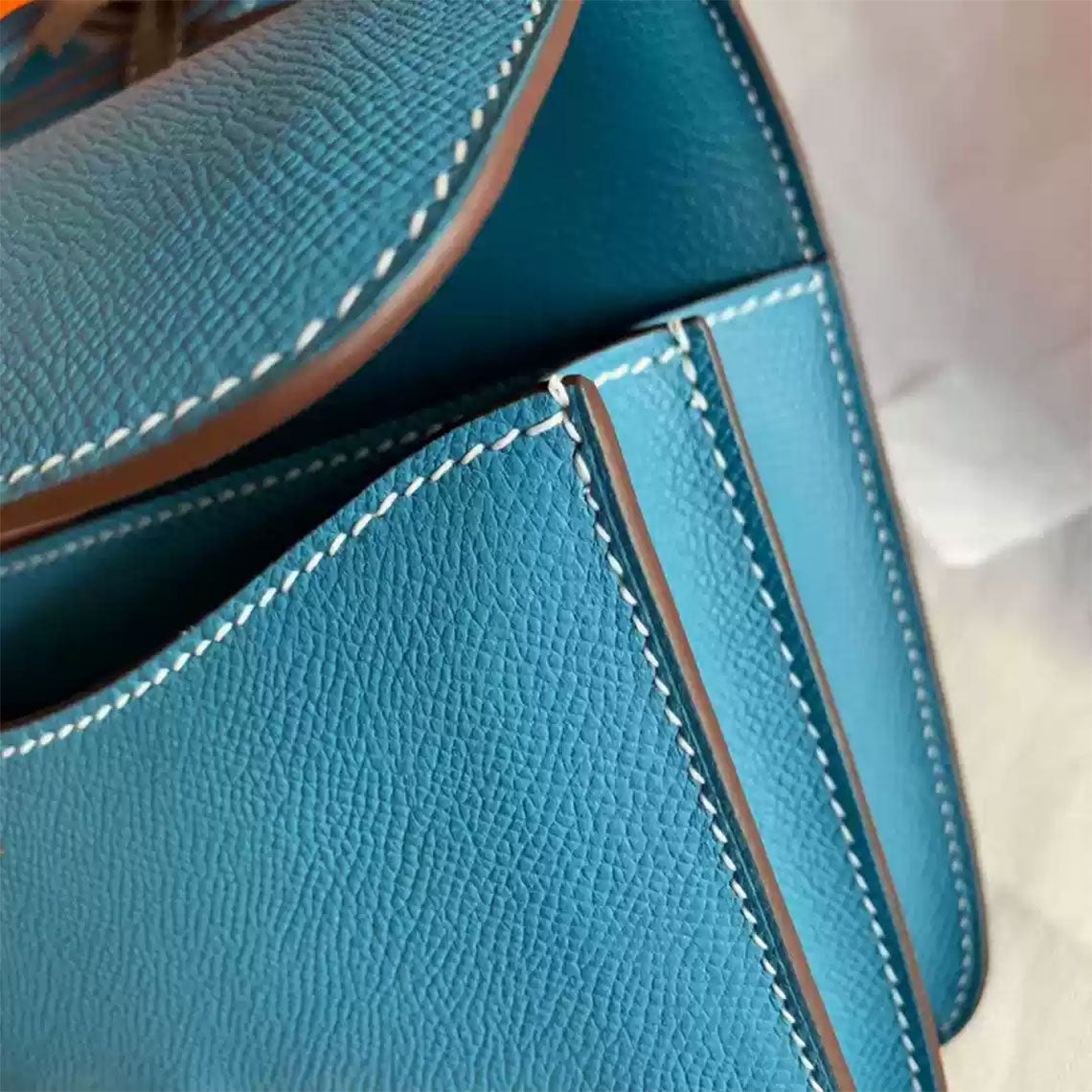POPSEWING® Full Grain Leather Tofu Constance Bag Charm DIY Kits