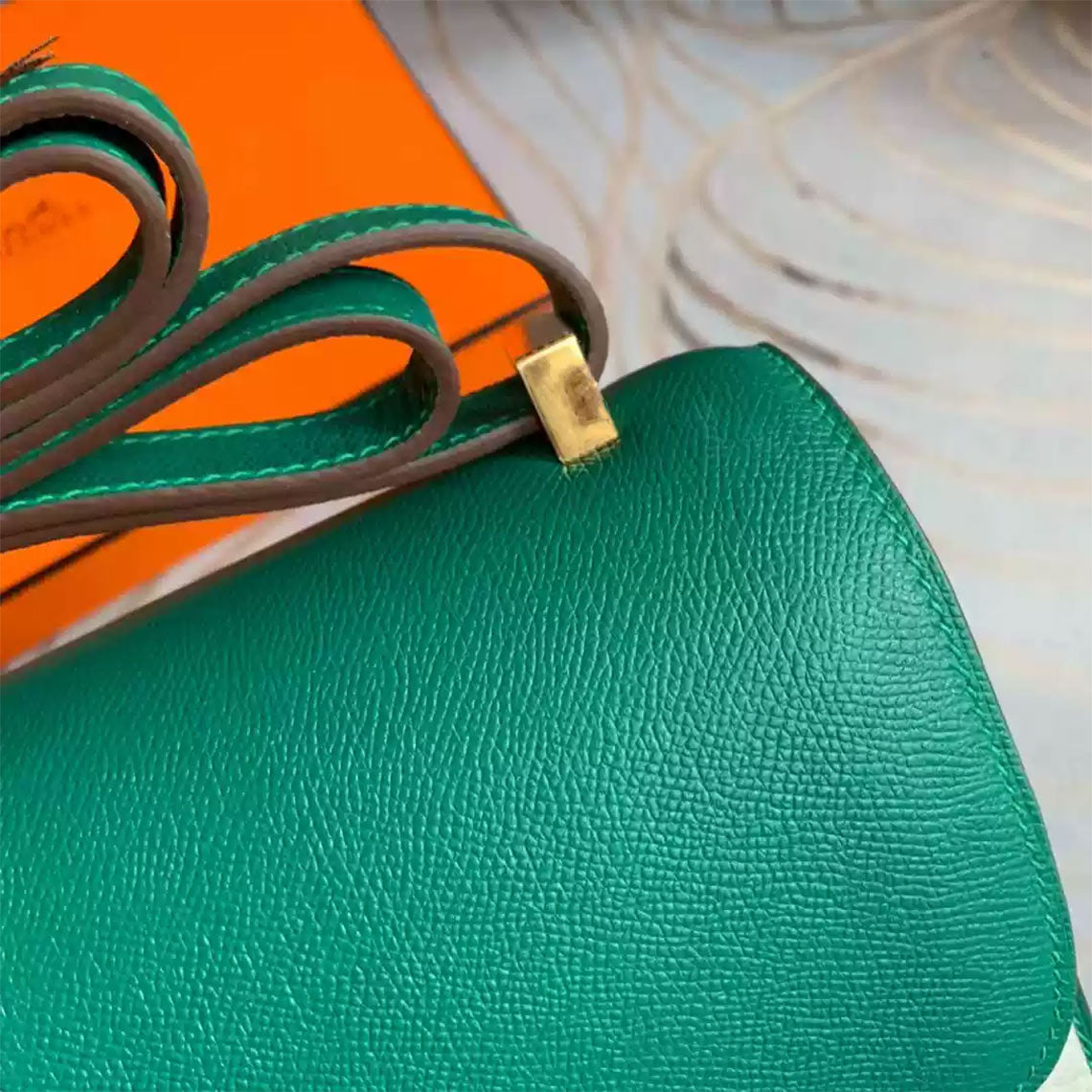 POPSEWING® Full Grain Leather Tofu Constance Bag Charm DIY Kits
