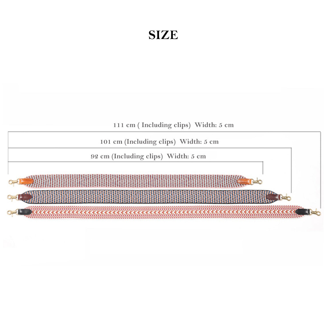 Handmade Wide Webbing Strap