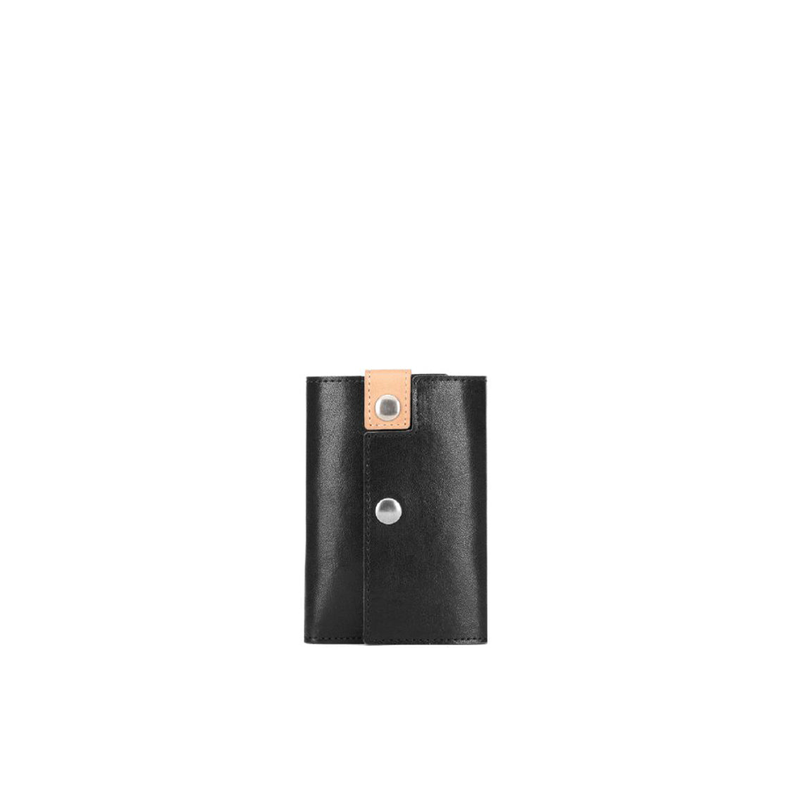 Real Leather Slim Wallet Purse Credit Card Holder in Black - POPSEWING™