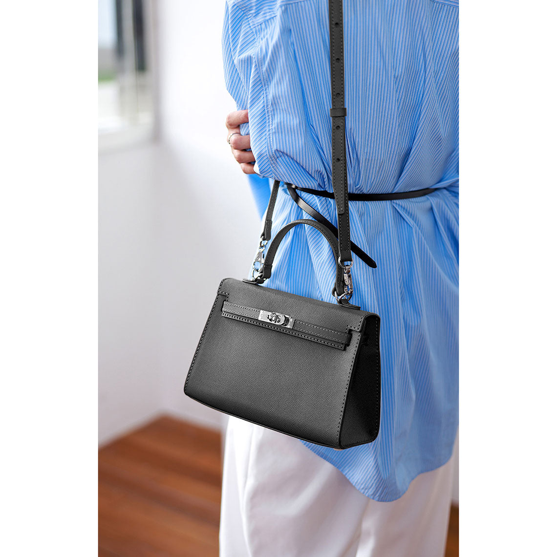 POPSEWING® Top Grain Leather Inspired Sellier Kylie Bag DIY Kit
