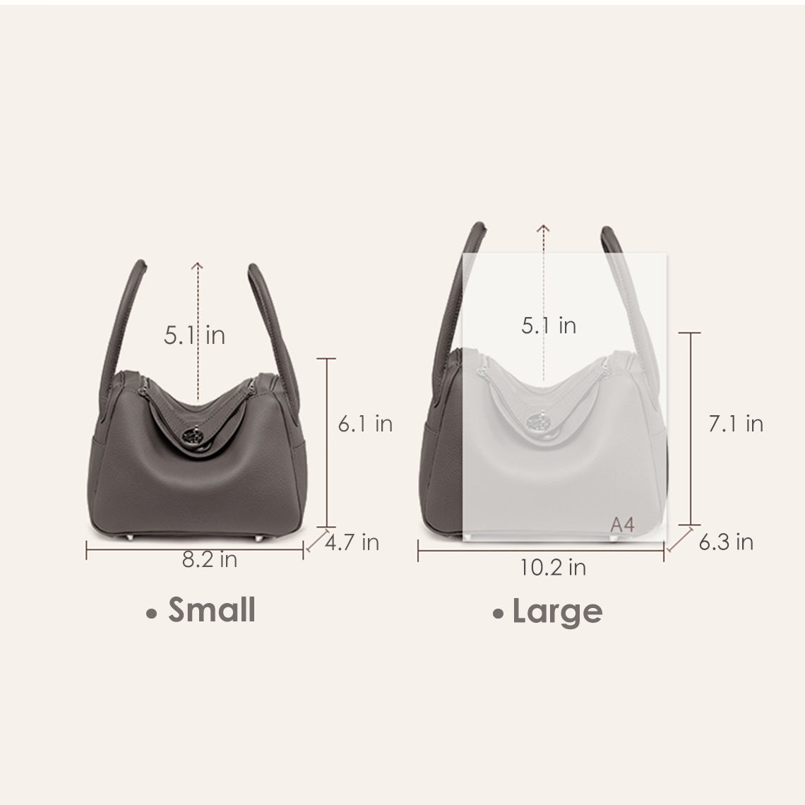 Large & Small & Mini Lindy Bag Price is affordable | Lindy Bag 26 34 30 | POPSEWING™
