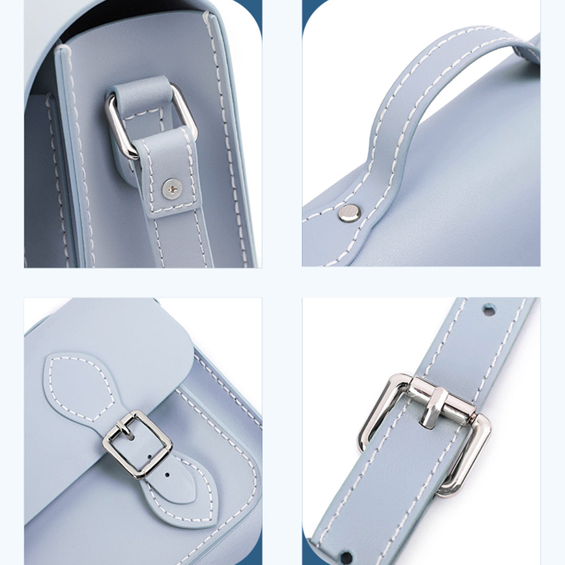 Lady Small Fashion Leather Crossbody Bag Pattern DIY Kit POPSEWING™