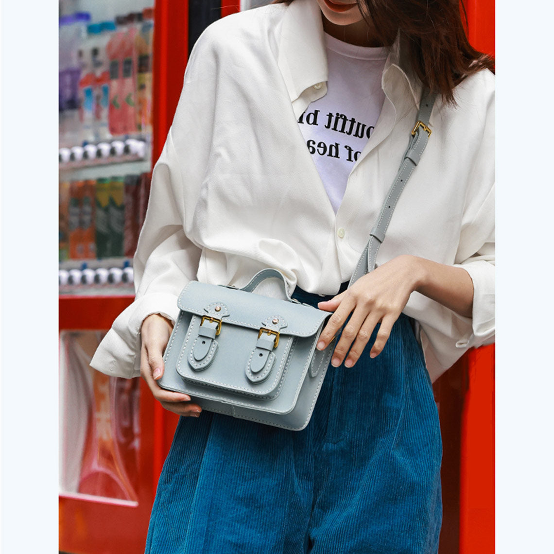Women Small Fashion Leather Crossbody Bag DIY Kit POPSEWING™