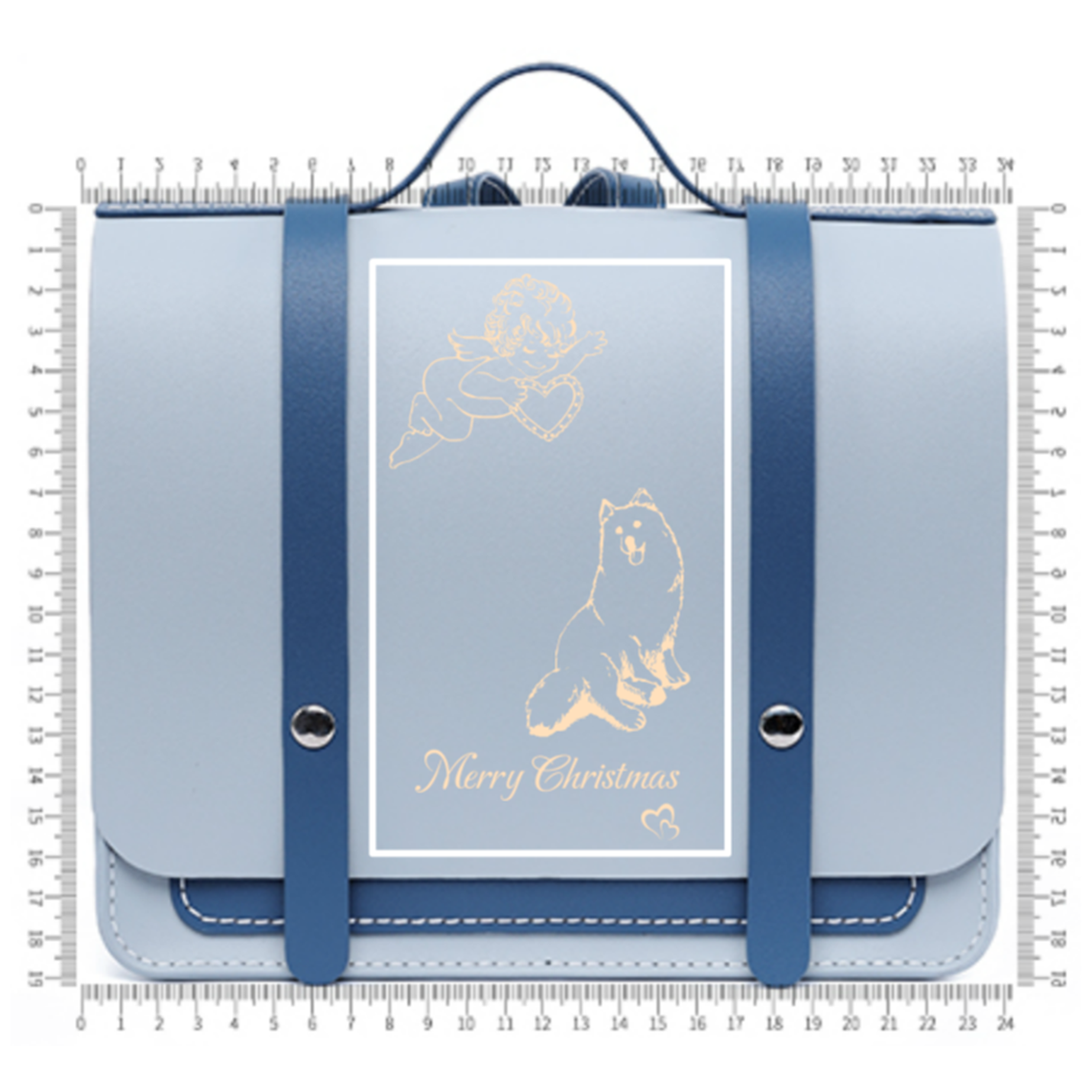 Cambridge Satchel with Custom Logo | personalized bags set | POPSEWING