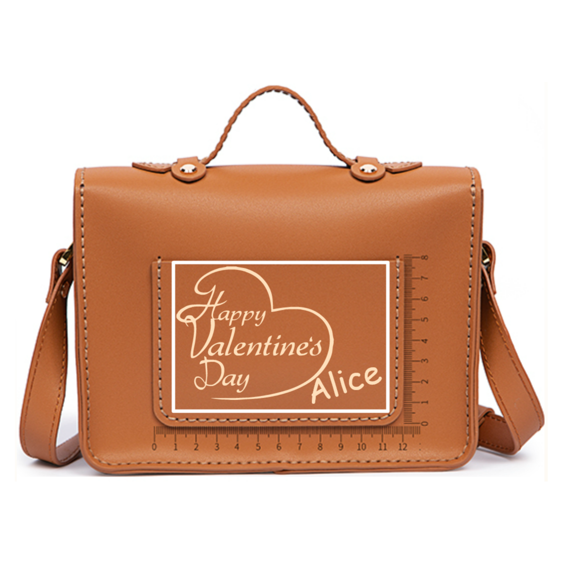 Custom Crossbody Bag with Name & Logo | Unique Crossbody Bag Design | POPSEWING