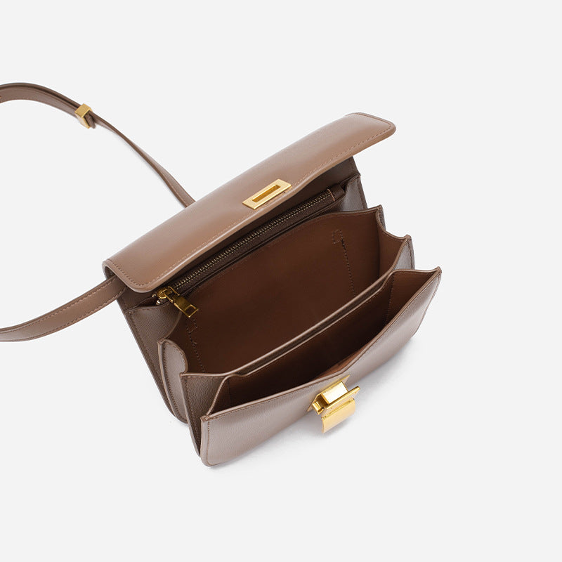 Inspired Box Bag Vegan Leather Satchel Bag