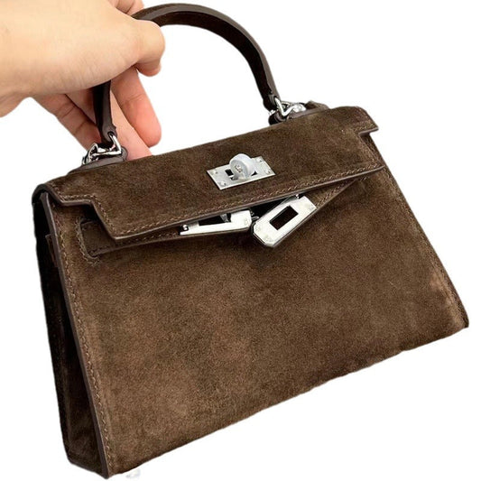 Autumn New Style Suede Leather Bag Women Handbags