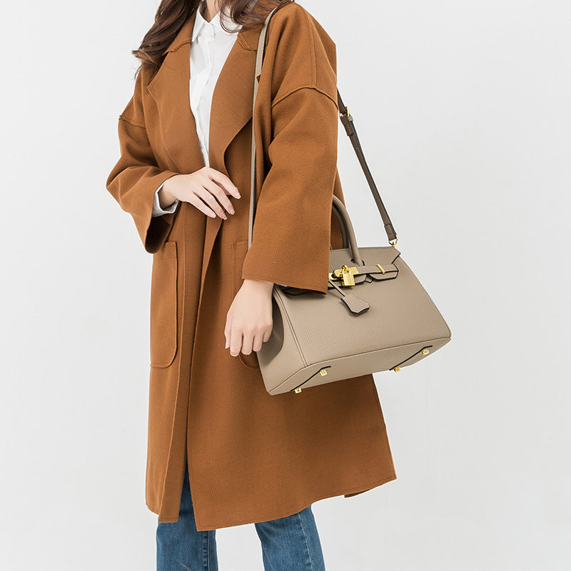 Inspired Birkin Bag Handbags for Women Vegan Leather