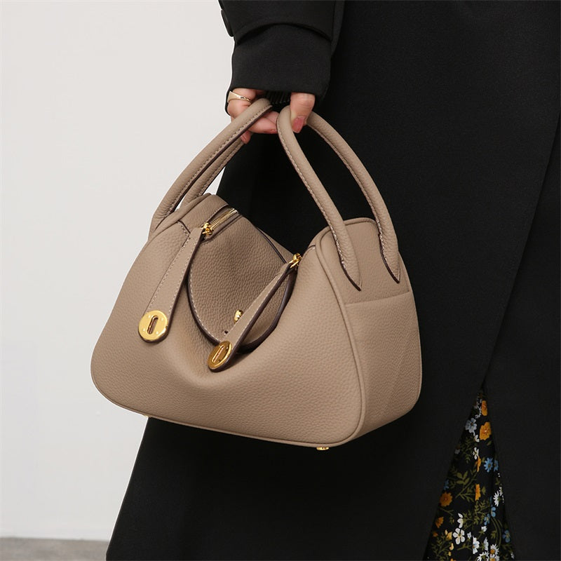 Inspired Lindy Bag Vegan Leather Golden Hardware