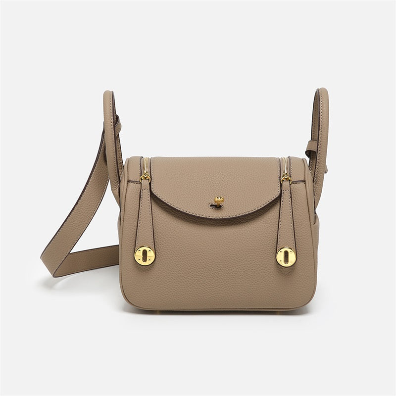 Inspired Lindy Bag Vegan Leather Golden Hardware