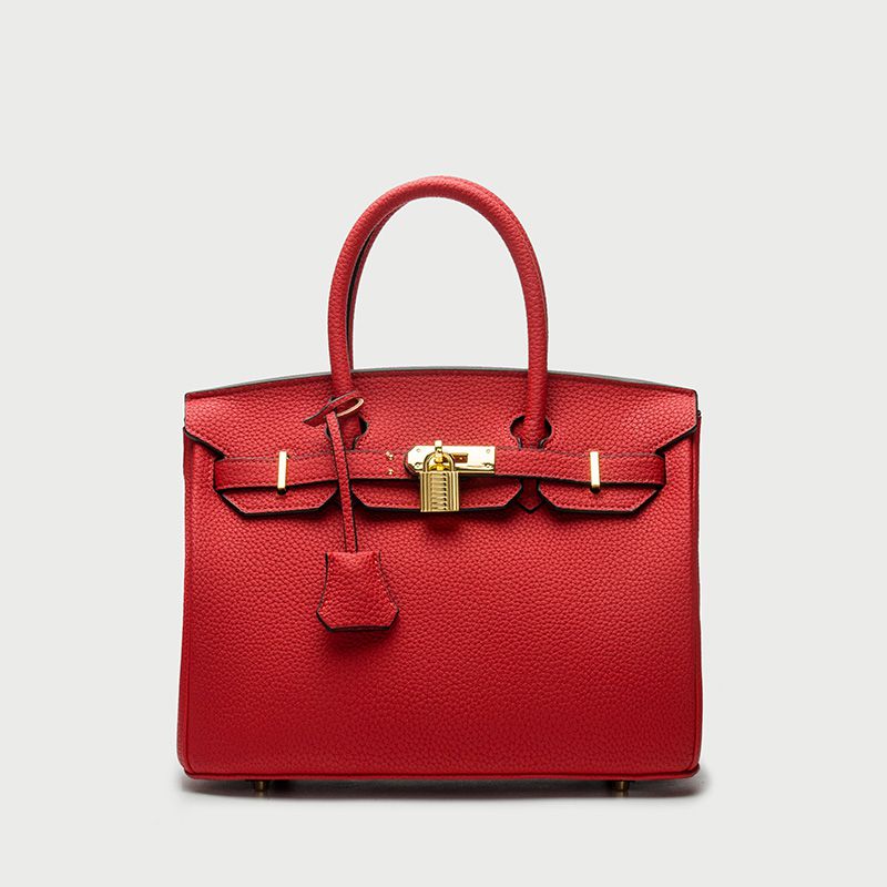 Inspired Birkin Bag Handbags for Women Vegan Leather