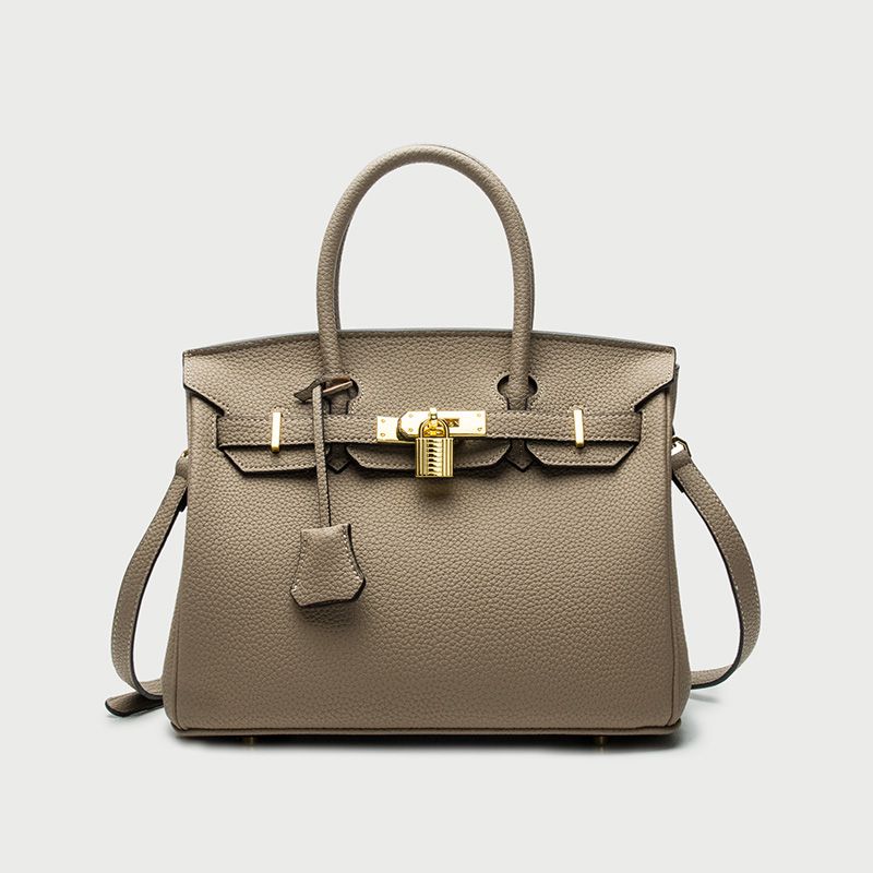 Inspired Birkin Bag Handbags for Women Vegan Leather