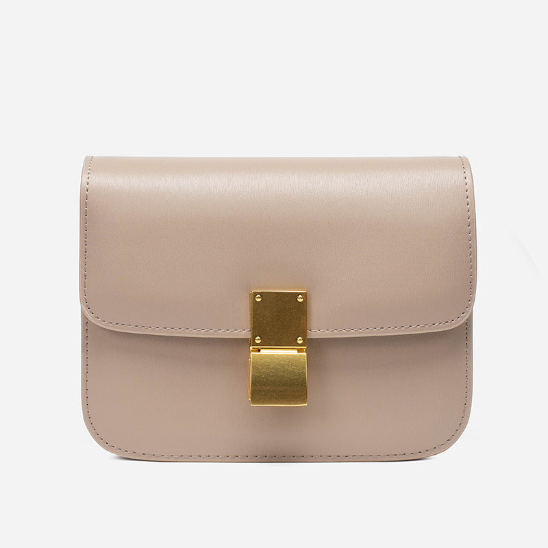 Inspired Box Bag Vegan Leather Satchel Bag