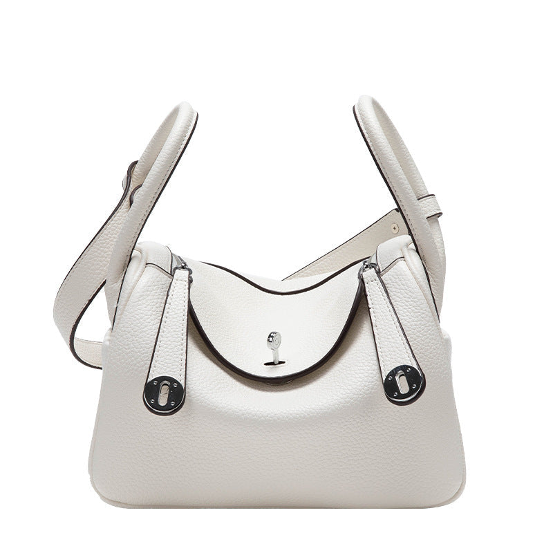 Inspired Lindy Bag Vegan Leather Silver Hardware