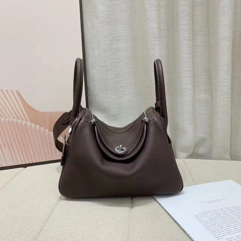 Top Grain Leather Inspired Lindy Bag New Colors