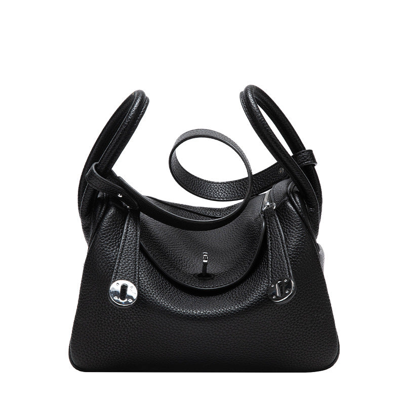 Inspired Lindy Bag Vegan Leather Silver Hardware