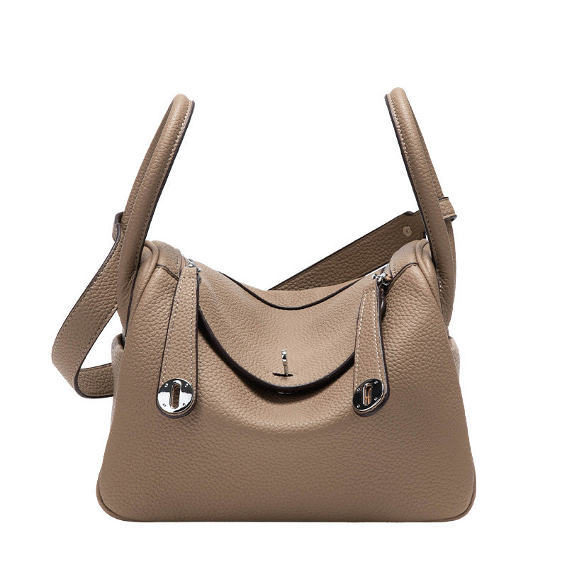 Inspired Lindy Bag Vegan Leather Silver Hardware