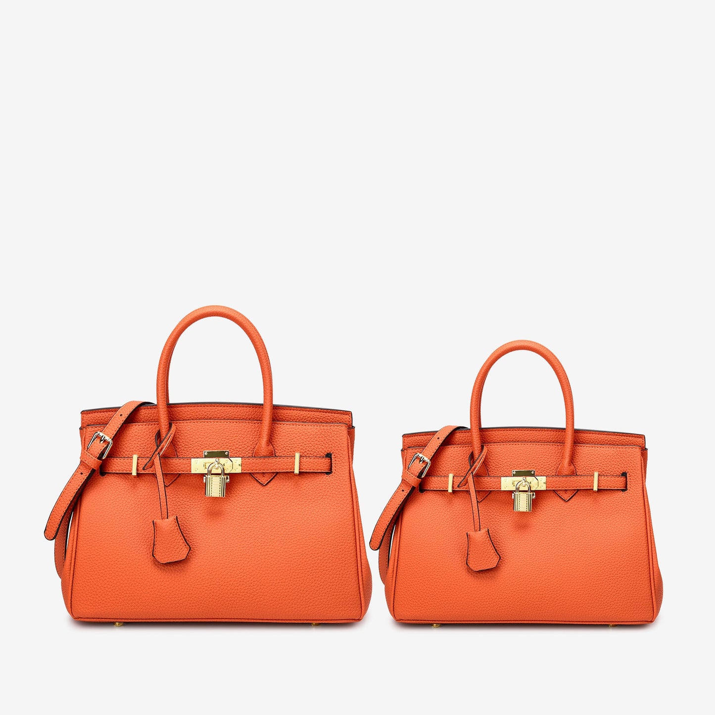 Inspired Birkin Bag Handbags for Women Vegan Leather