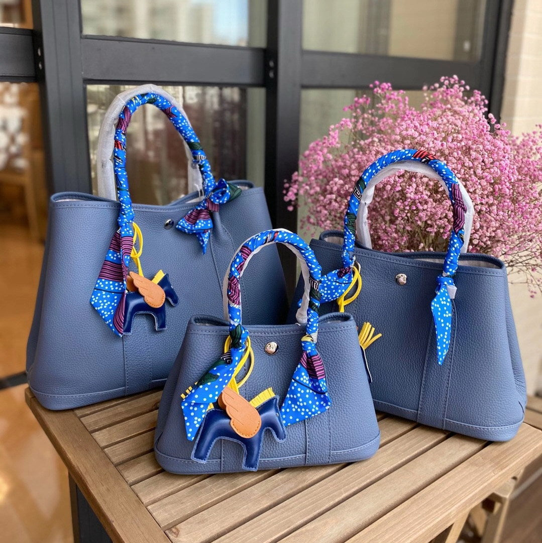 Top Grain Leather Inspired Garden Party Bag Handbags for Women