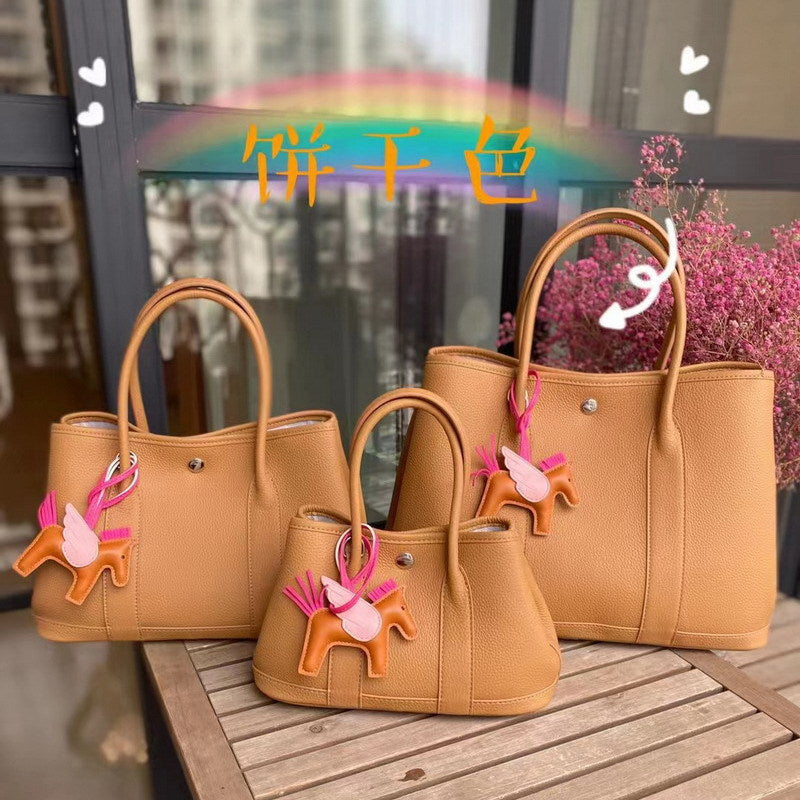 Top Grain Leather Inspired Garden Party Bag Handbags for Women